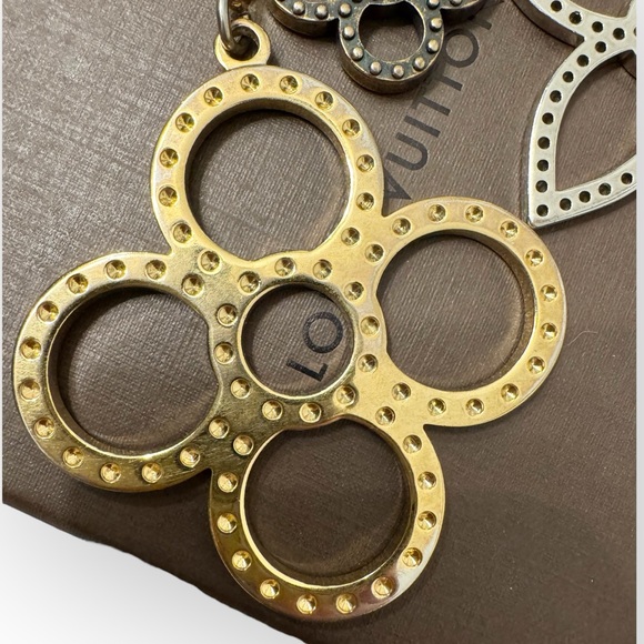 LOUIS VUITTON Metal Tapag Bag Charm/ Keychain, Full Inclusion - Picture 5 of 7